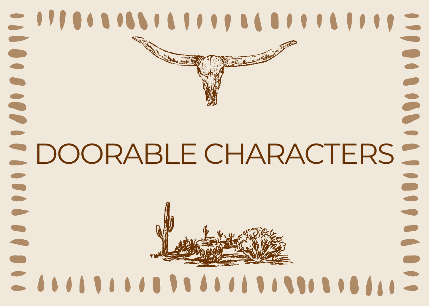 Doorable Characters