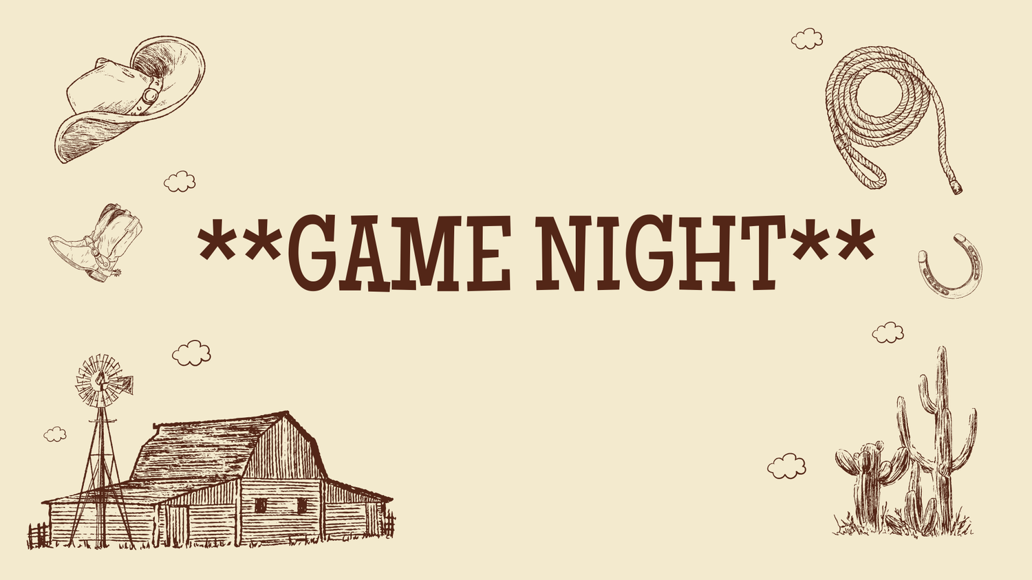 **GAME NIGHT**