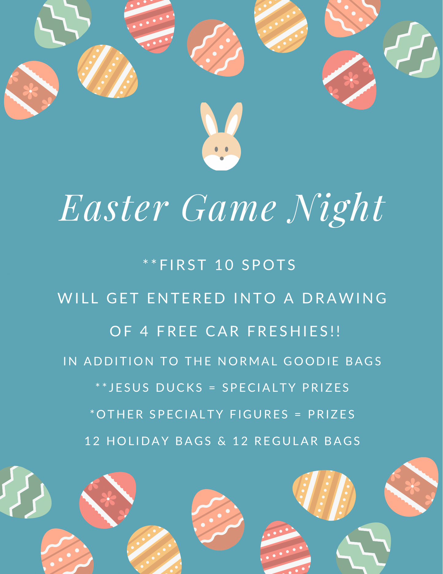 EASTER BINGO - *BINGO NIGHT*